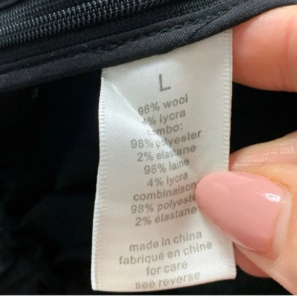 Ronny Kobo Black Alexandra Wool Pants - Picture 6 of 8